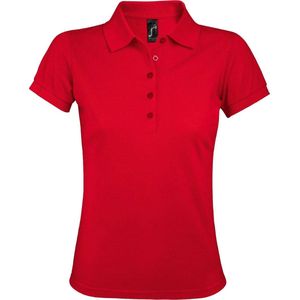 SOLS Dames/dames Phoenix Phoenix Polo met Korte Mouwen (Rood)