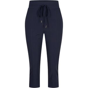 Mi Piace Travelstof Capri Broek Dames - Navy - 202082 - Maat XS/34
