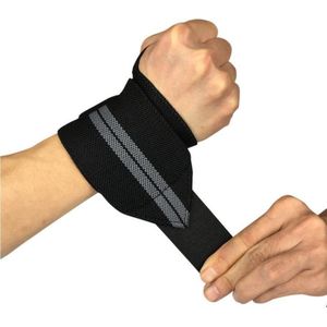 Polsband, Polsbrace - 2 Bars Zwart/Grijs