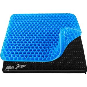 Mrs. Jones Orthopedisch AFIODA Gel zitkussen voor rugpijn ondersteuning .