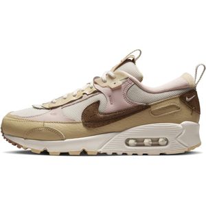 Nike air max 90 Futura - W - Sneakers - Wit/Geel/Roze/Bruin Maat 44.5