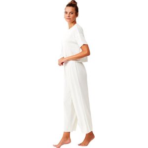Penye Mood - Dames Pyjama Set, Korte Mouwen - XXL