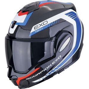 Scorpion - Exo-tech Evo Carbon - Motorhelm - Zwart - Carbon Composiet
