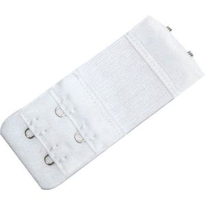 Scoby - 3 BH Verlengstukjes (2 Haaks) - Wit - Extenders voor Comfortabele Pasvorm - Bra Extenders for Adjustable Fit
