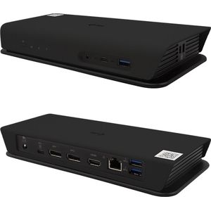 i-tec C31SMARTDOCKPDIT laptop dock & poortreplicator Bedraad USB 3.2 Gen 1 (3.1 Gen 1) Type-C Zwart