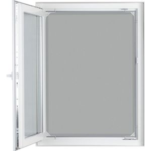 EASYmaxx Insect Protect telescopische insectenhor met net 70 x 80 cm–max. 115 x 135 cm - wit