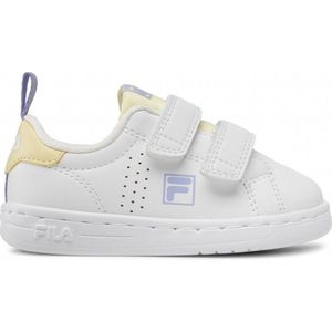 Fila Crosscourt 2 Nt Velcro Wit/Transparant Geel Kids