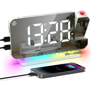 Equivera Wekkerradio Op Netstroom - Klokradio - Wekkerradio - Klokradio Met Wekker - Wekkerradio Dab - Wekker Dab Radio