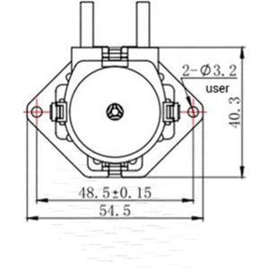 Peristaltische Pomp 12V Doseerpomp