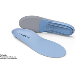 Superfeet All-Purpose Support Medium Arch - Blue - Schoenen - Schoen accessoires - Accessoires