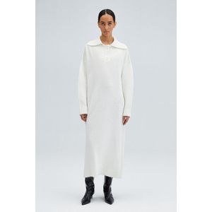 ROBE EN TRICOT COL POLO