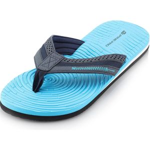 Men's Flip Flops Alpine Pro Bern Black-Turq 42