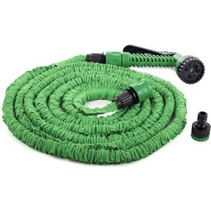 Flexibele Tuinslang – Max 22M – Uitrekbaar – 7 Sproei Functies - Magische Tuinslag – Elastisch - Lichtgewicht – Uitzetbaar - Tuin Bewatering - Groen – Magic Hose – Water Hose