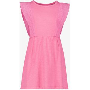 TwoDay meisjes broderie jurk roze - Maat 92