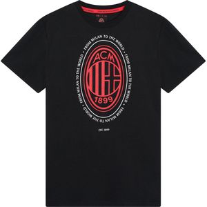 AC Milan logo t-shirt kids - maat 128 - maat 128
