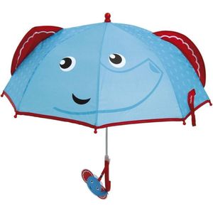 Fisher-price Paraplu Olifant 80 Cm Polyester Lichtblauw