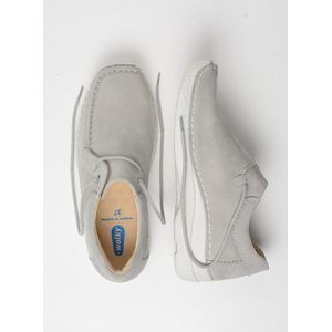 Wolky - Seamy Shoe - Lage Veterschoenen - Lichtgrijs - Nubuck