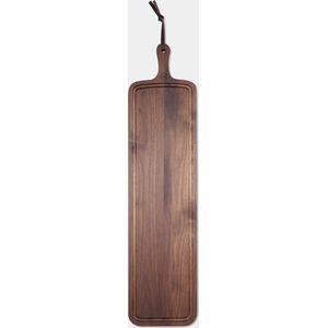 Dutchdeluxes - XL Slim Fit - Massief walnoothout - Broodplank - Snijplank - Serveerplank - 19x70 cm - Bruin