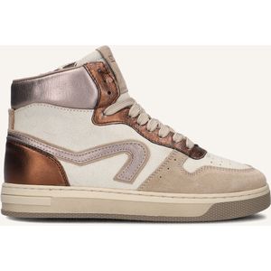 Hip - H1301 - Leren Sneaker - Beige