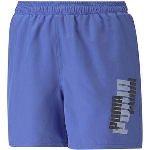 Puma Ess+ Logolab Woven Korte Broek Blauw 5-6 Years Jongens
