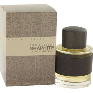 Montana Graphite Oud Edition - 100 ml - eau de toilette spray - herenparfum