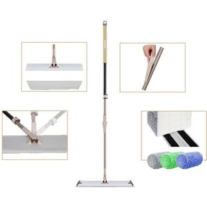 MyTuch vloerwisser met 3 vloerdoeken - 50CM aluminium mop met microfiber pad