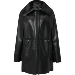 comma - Outdoor-Jacke - Imitatieleer - Fleece Voering