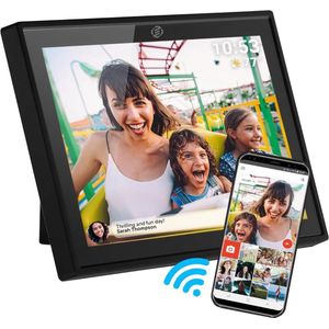 Equivera Digitale Fotolijst - 10.1 Inch - WiFi - HD IPS Touchscreen
