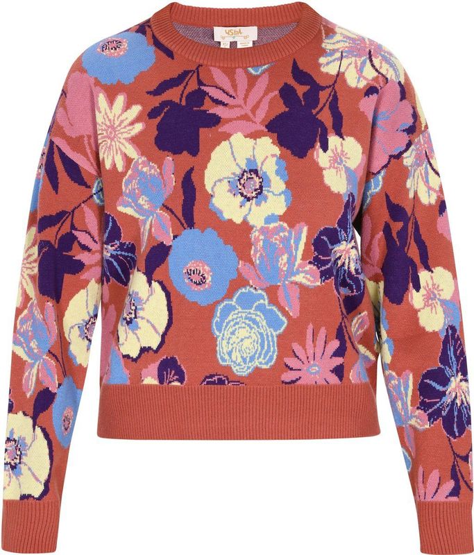 Usha - Festival Collection - Sweater - Met Bloemenpatroon