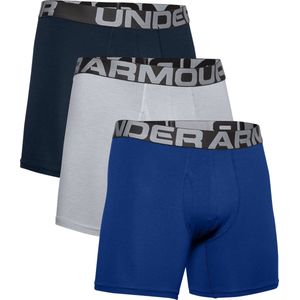 Under Armour UA Charged Cotton 6in 3 Pack Heren Sportonderbroek - Maat S