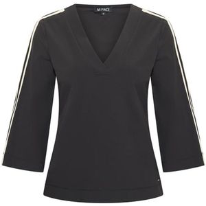 Travel Top V-hals Tape 2666 Black