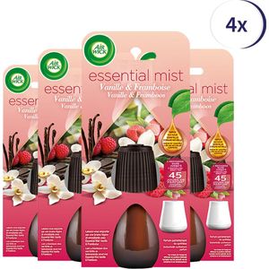 Air wick diffuseur essential mist vanille et framboise 25 ml