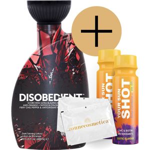 Devoted Creations - Disobedient + 2 Your Sun Shots + 2 Verfrissingsdoekjes