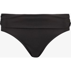 Osaga dames bikinibroekje met overslag zwart - Maat 38