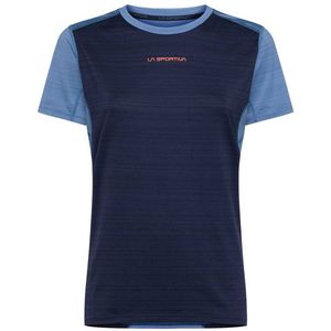 La Sportiva - Sunfire - T-shirt - Blauw - Korte Mouwen - Vrouw