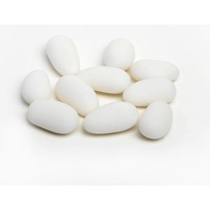 amandelboontjes - Amandeldragee klein aviola suikerboon wit 250 gram Vanparys