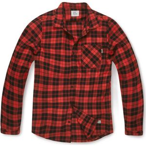 Vintage Industries Riley Flannel Shirt Red Check L