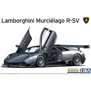 1:24 Aoshima 06374 Lamborghini Murcielago R-SV 2010 Plastic Modelbouwpakket