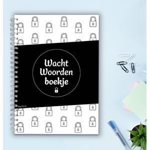Fotofabriek - Wachtwoordenboekje - Wachtwoordenboekje met alfabet - Password Organizer - Wachtwoorden Notitieboek - A5