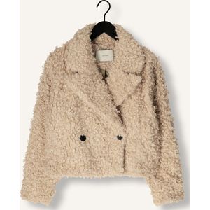 Copenhagen Muse - Cmcurly-Jacket - Teddy Jas - Beige - Polyester
