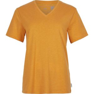 O'Neill T-Shirt Women ESSENTIALS V-NECK T-SHIRT Nugget M - Nugget 60% Cotton, 40% Recycled Polyester V-Neck