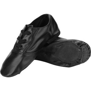 Hoge Kwaliteit PU Jazz Dansschoenen - Elastische Slip-On Jazzschoenen voor Volwassenen .