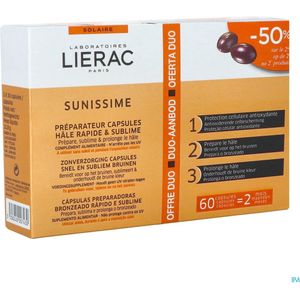 Lierac Sunissime Duo Bronzage Blister Caps 2x30