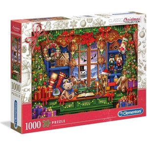 Clementoni Classic Christmas Collection - Puzzel - 1000 stukjes - Volwassenen - Legpuzzel - Speelgoedwinkel