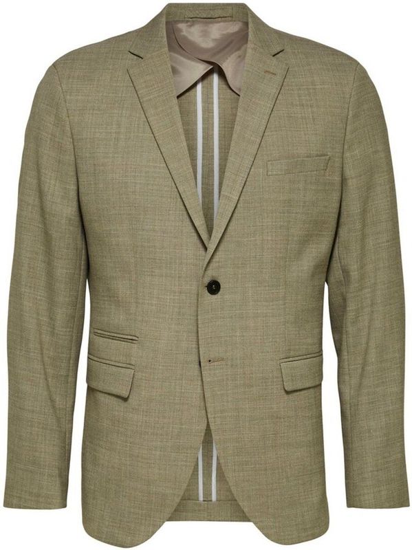 Selected - Slanke Lichte Oase Blazer - Slim-fit - Heren