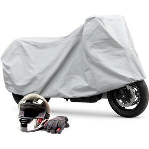 Lomera Motorhoes Waterdicht - Scooterhoes Waterdicht - Universele Motorhoes - Universele Scooterhoes - Geschikt Voor Windscherm - Fatbike Hoes - Uv-Bestendige Scooterhoes - Beschermhoes Voor Motor en Fatbike
