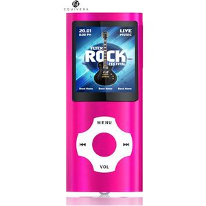 Equivera MP3 Speler Bluetooth - MP3 Speler - MP3 Speler met Bluetooth - MP3 Speler Bluetooth met FM Radio