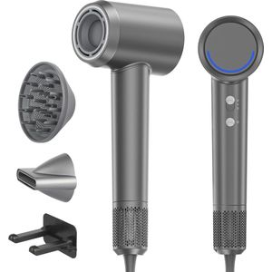 Sneldrogende haardroger met negatieve ionen technologie - 200 miljoen negatieve ionen