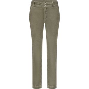 Red Button - Diana Cord 10W - Dames Broek - Groen