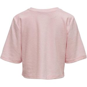 Only t-shirt meisjes - roze - KOGtara - maat 122/128
